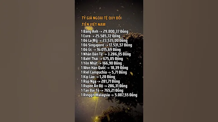 Tỷ giá ngoại tệ quy đổi tiền Việt Nam. #tiente #shorts