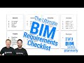 The Ultimate BIM Requirements Checklist