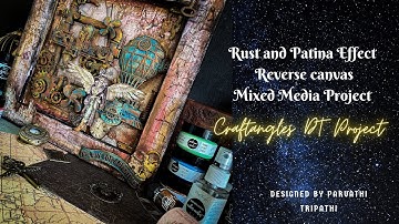 Craftangles Rust Effect and Patina Effect Paste | Stamperia | Sir Vagabond | Steampunk Mixed Media