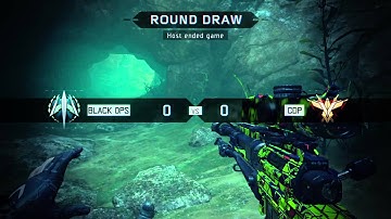 Sick BO3 Trick Shot out off the map