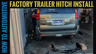 How to Install a Factory Trailer Hitch on a 2004-2009 Lexus GX470