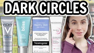 EYE CREAMS FOR DARK CIRCLES, PUFFINESS, & CROW'S FEET DRUGSTORE SHOP WITH ME @DrDrayzday