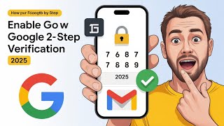 How To Enable Google 2-Step Verification (2025) | Step-by-Step Tutorial 