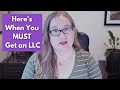 8 Reasons You Must Get an LLC // here&#39;s when you need an LLC or Corporation