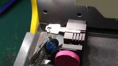 Spanish version key cutting machine How to cut dimple key by sec e9 auto key cutting machineTesa T60