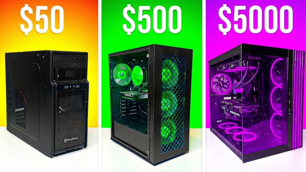 $50 vs $5,000 Gaming PC
