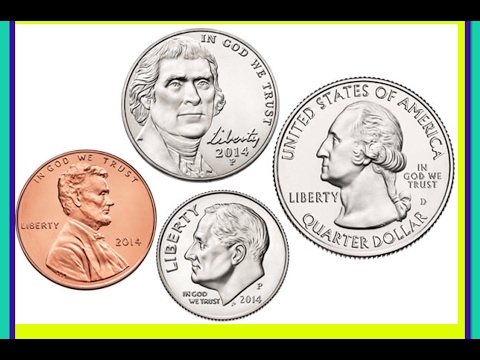 Learn American  Coins  And Presidents On Them Easy Way Song For Kids Made By Mom