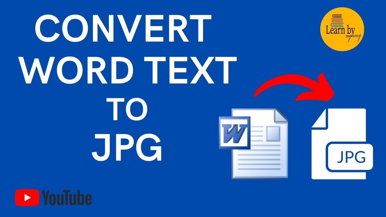 How To Convert Word File To Youtube