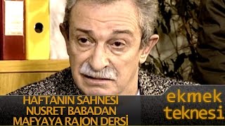 Ekmek Teknesi Bölüm 54 - Haftanın Sahnesi Nusret Babadan Mafyaya Racon Dersi