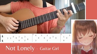 Guitar Girl OST - Not Lonely | TABS screenshot 3