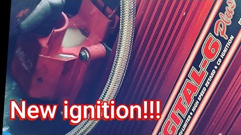 New MSD Digital 6-plus Ignition.