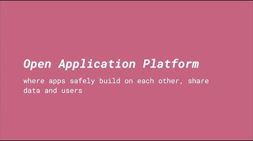 Fluence: Open Application Platform