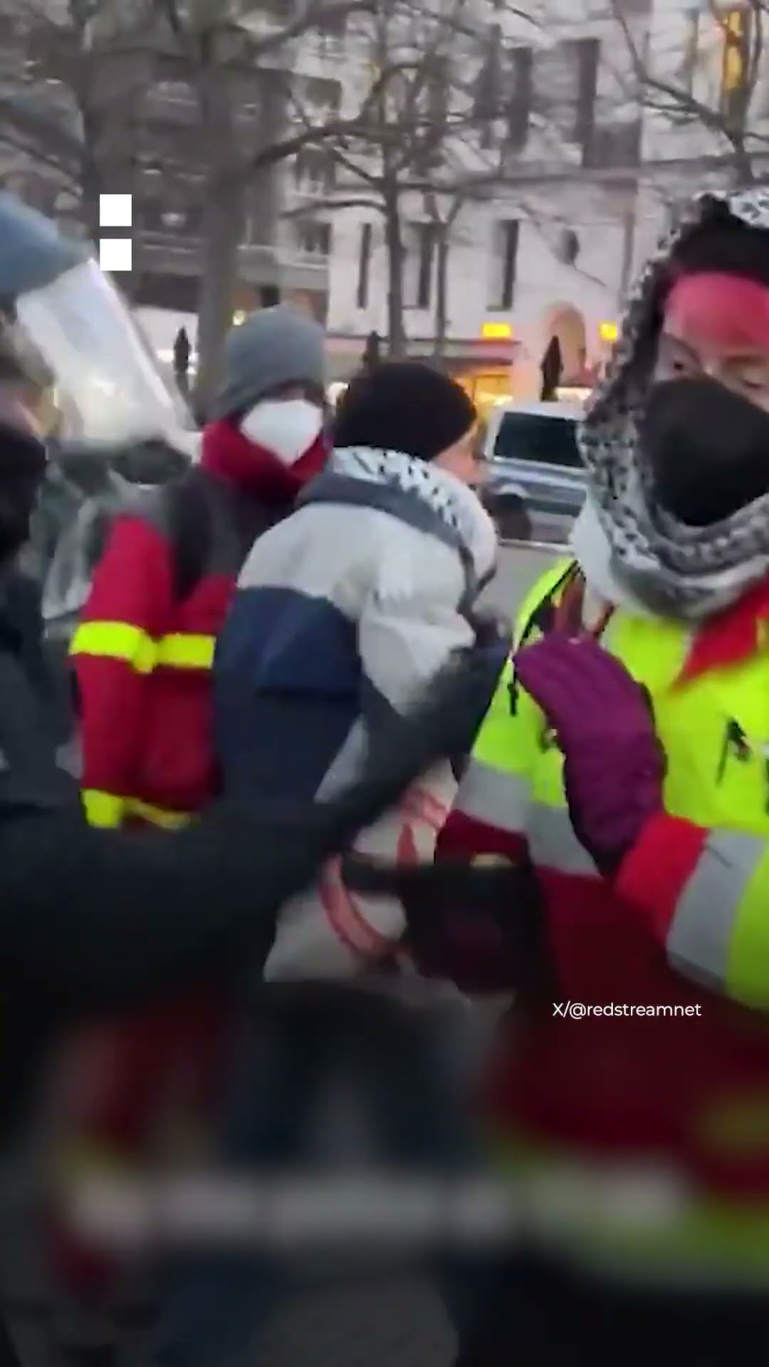 German police break up pro-Palestinian protest in Berlin | AJ#shorts