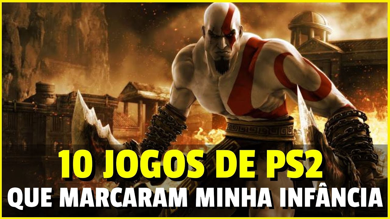 Top 10 jogos de ps2 da minha infância.