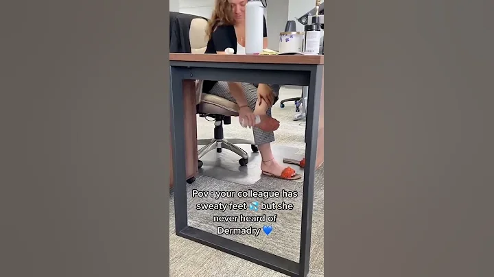 My colleague and her sweaty feet (Dermadry for hyperhidrosis) - DayDayNews