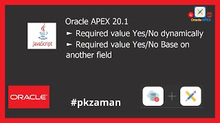 How to make Text Field required value Yes/No dynamically | Oracle APEX screenshot 2