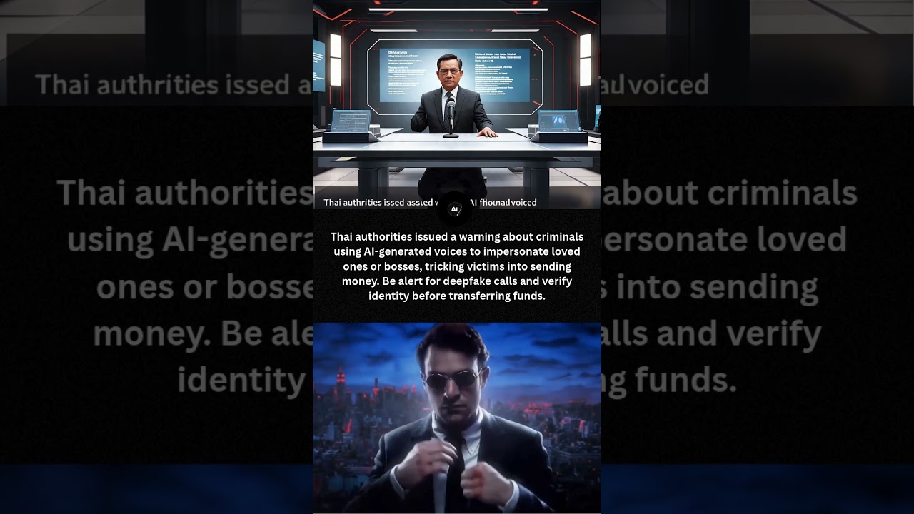 Scammers are now using AI to sound like your family or your boss. 😳📞