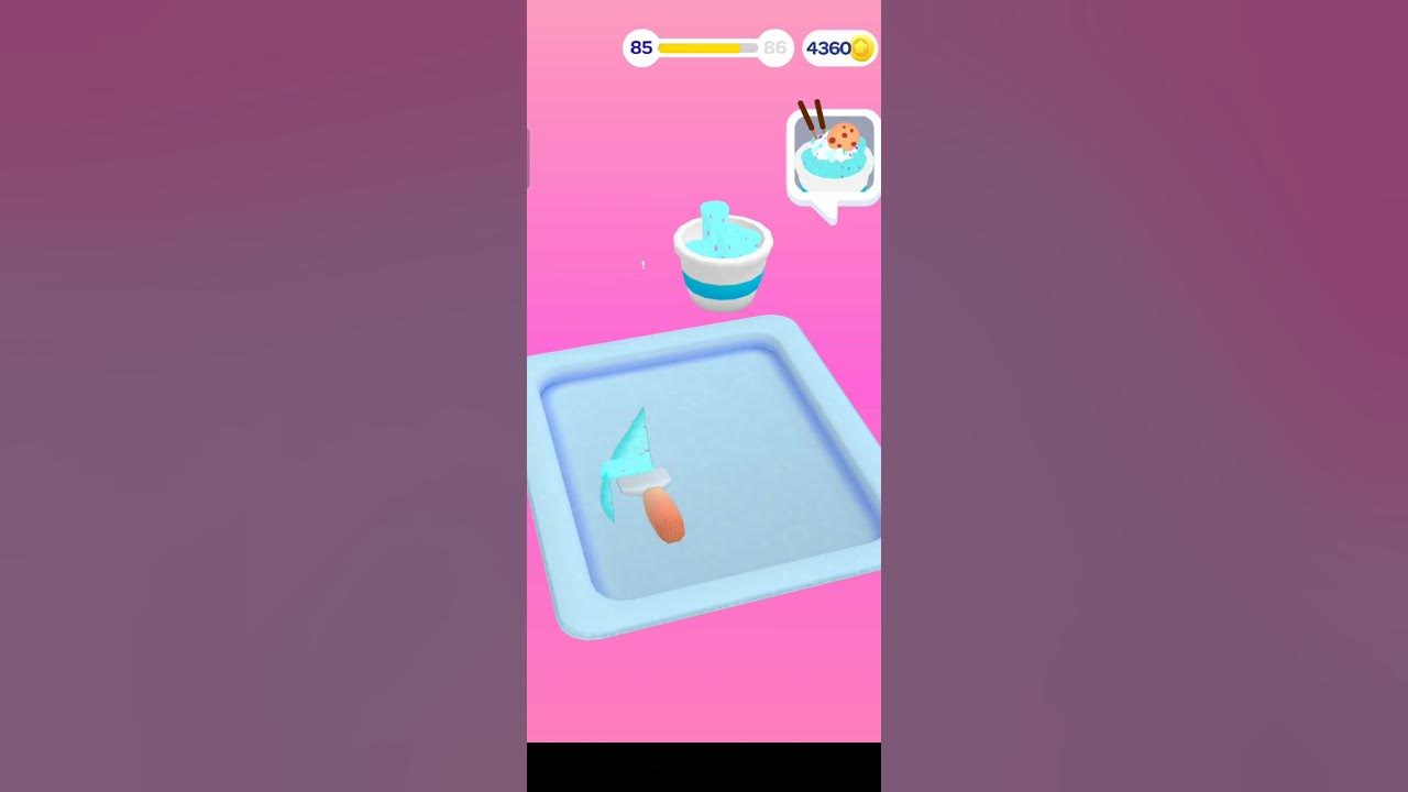 ice cream Roll game level 85 YouTube