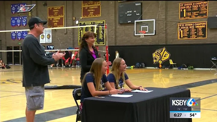 Alexis and Eliza Lewis sign Letters of Intent to C...