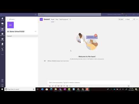 02 Add Members to Staff Team in Microsoft Teams 2020