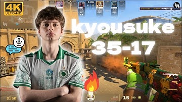🔥kyousuke (35-17) SoloQ VOICE COMMS (Mirage) | FACEIT 3500 Elo | Jun 28, 2025 | CS2 POV/DEMO
