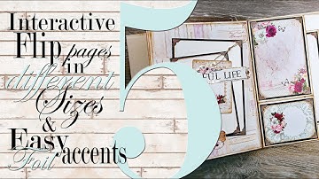 Interactive Flip Pages in Different Sizes & More~Tutorial
