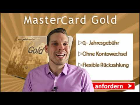 Geld Auf Kreditkarte Einzahlen (gebührenfrei Mastercard Gold)
