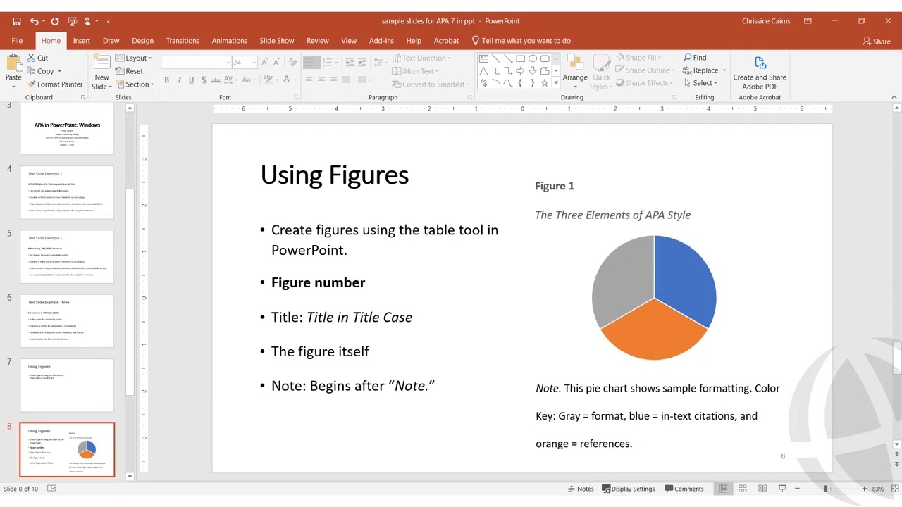 APA Style Formatting In PowerPoint YouTube APA Style Formatting In PowerPoint YouTube