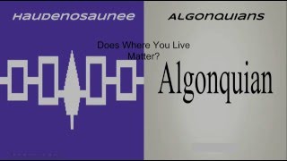 Haudenosaunee and Algonquians (Christian)