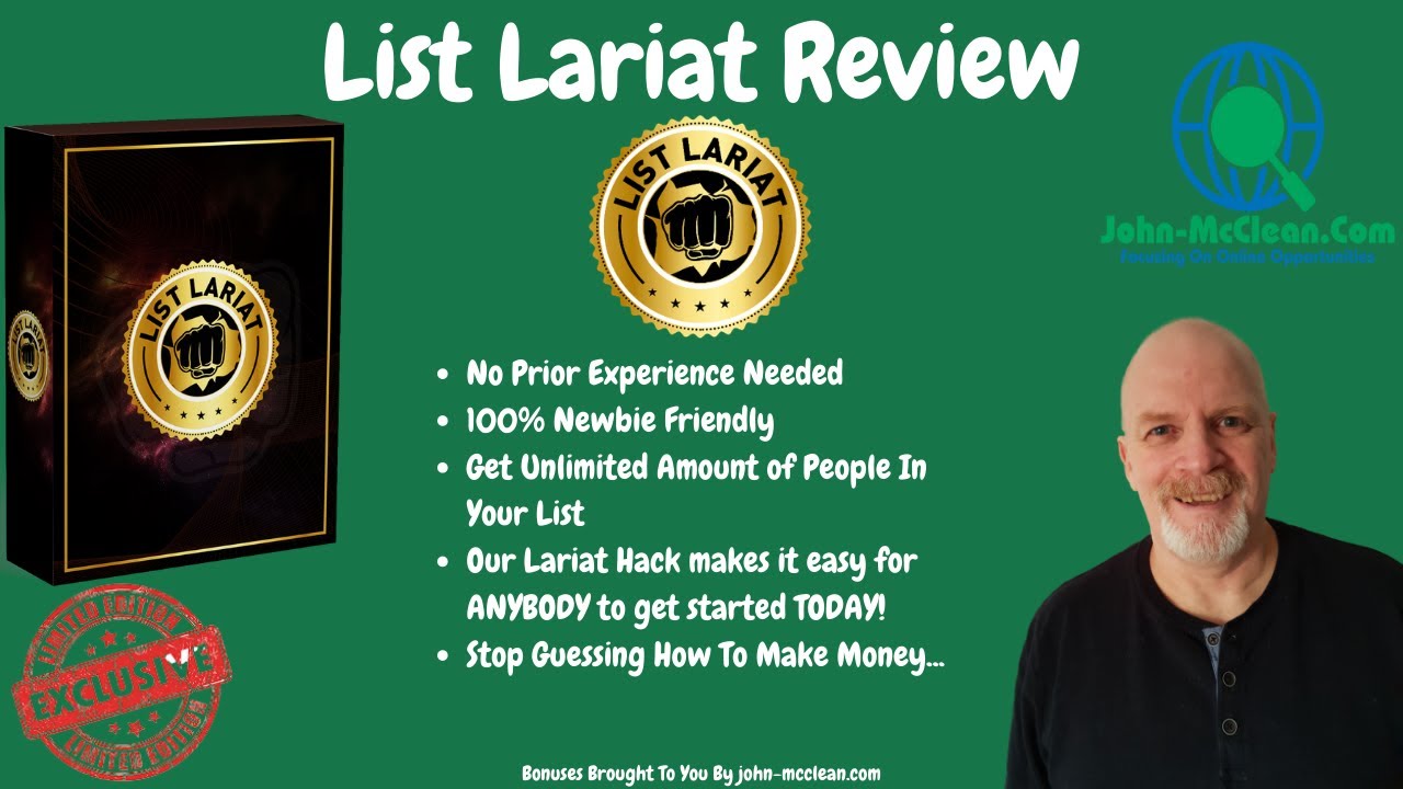 List Lariat Review + Bonuses List Building Video Tutorials To Build Your List Fast
