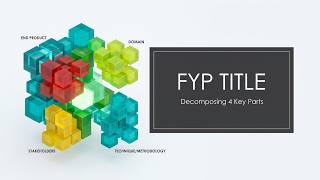 Decomposing FYP Title : Easier to Identify Technique and Stakeholders for Writing Problem Statements
