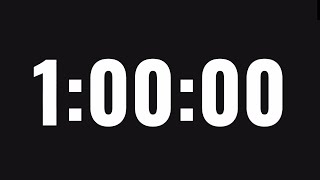 1 Hour Timer – Counts Up from 00:00