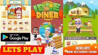 Lets Play Idle Diner Cooking Game, Android Gameplay, Beginner Tips and Walktrough screenshot 5