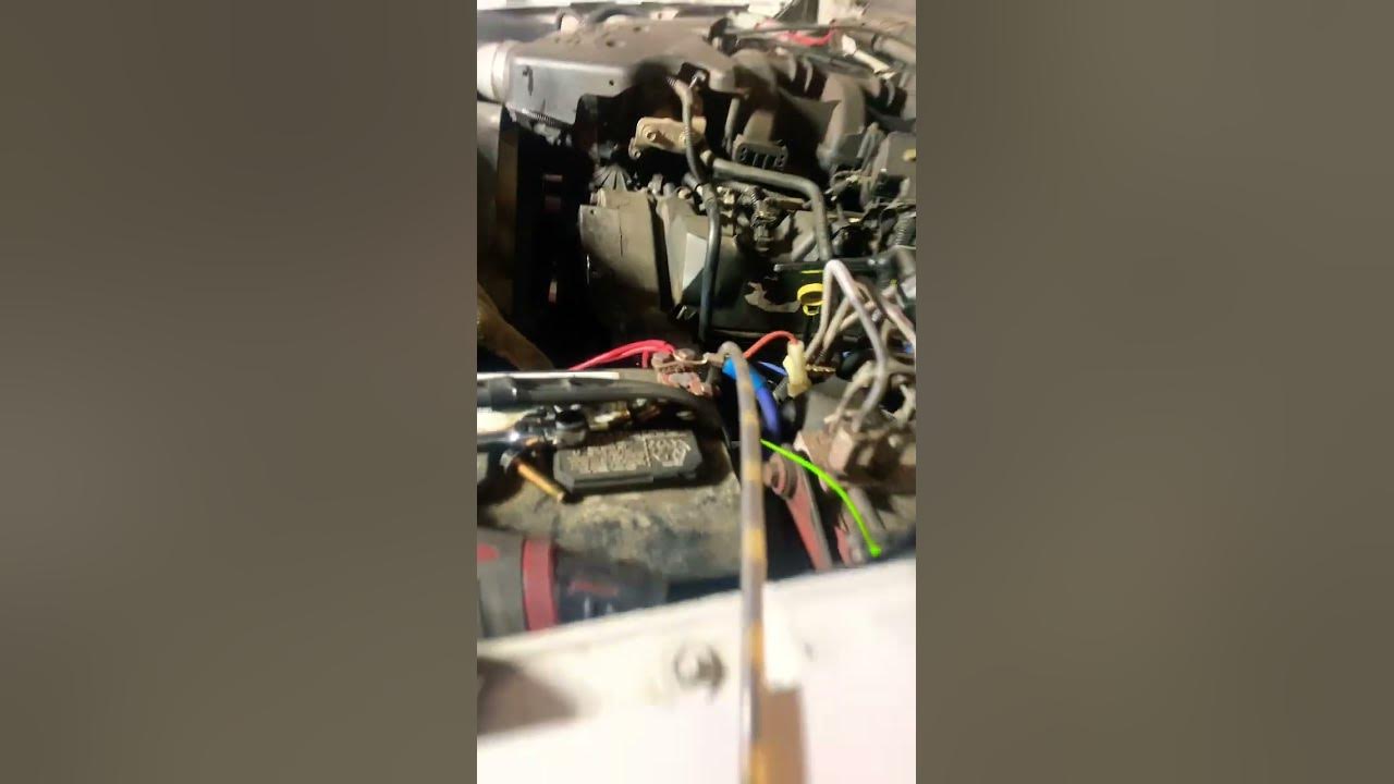 2003 Ford Ranger power steering pump remove and replace - YouTube