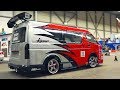 RC MODEL DRIFT BUS IN MOTION!! RC TAMIYA DRIFT CARS / Fair Erfurt Germany 2017