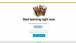 How to sign in to Rosettastone Laungage application