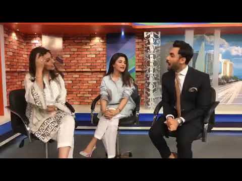 Pakistani Super Star Sohai Ali Abro In Geo Pakistan For Upcoming Movie Motaorcycle Girl