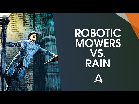 Can Robotic Lawn Mowers Mow in the Rain?