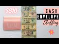 $810 CASH ENVELOPE STUFFING | Sinking Funds | CASH ENVELOPE SYSTEM | All Things Planned