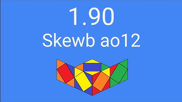 1.90 skewb ao12 (YTOcB)