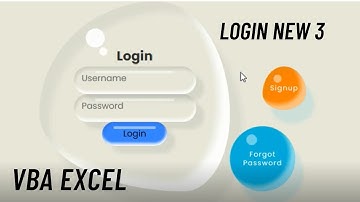 Cara Membuat Menu Login New 3 di VBA Excel