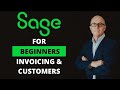Sage accounting tutorial  customers  invoicing  sa 2023