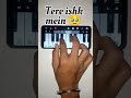 Tere Ishq Mein - Beautiful Starting Tune | Walkband Piano Cover 🎹✨#shortsfeed #piano