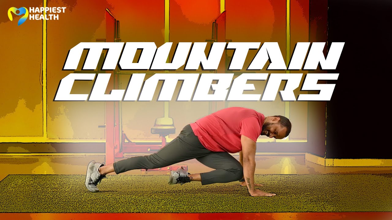 Mountain climber exercises and its variations