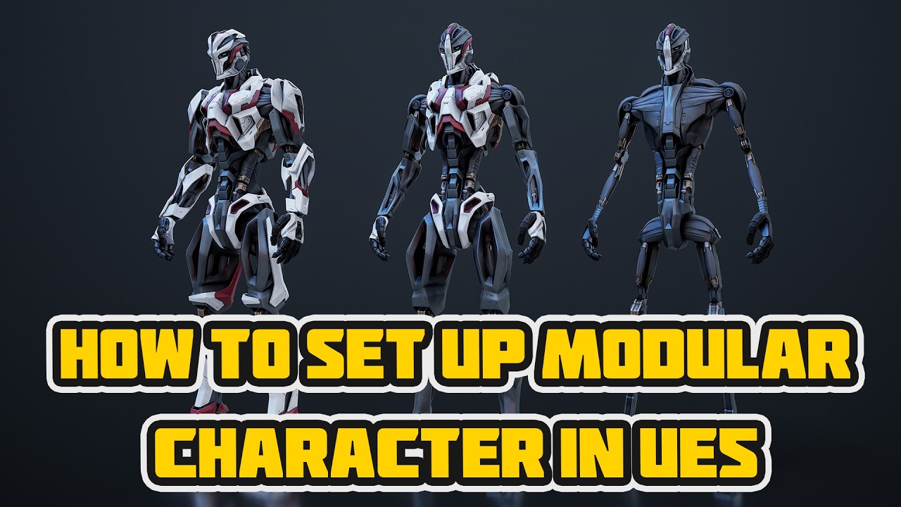 HOW TO SET UP MODULAR CHARACTER IN UE5