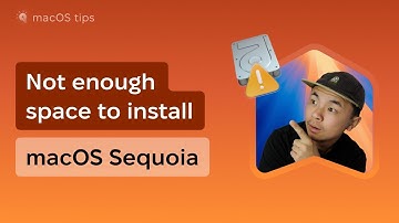 Not enough space to install macOS Sequoia? Try these tips