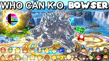 Which Final Smash Can K.O. BIG METAL BOWSER ? - Super Smash Bros. Ultimate