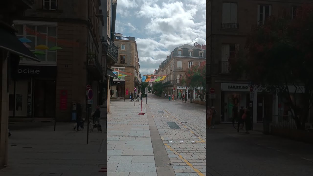 Brive-la-Gaillarde centre - French region