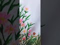 amazing simple crayon drawing nature🌿🍃