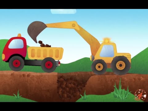 Construction Vehicles Cartoon for Children Construction 